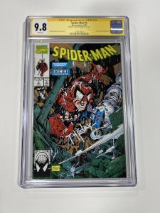 SPIDER-MAN 5 CGC 9.8 WHITE PAGES TODD MCFARLANE SS SIGNATURE SERIES MARVEL 1990