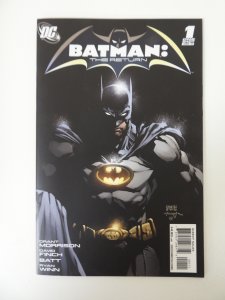 Batman: The Return (2011) NM- condition