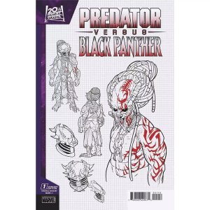 Predator vs. Black Panther (2024) #1 NM 1:10 Design Variant Cover