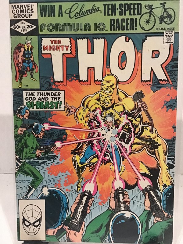 Thor #315 Direct Edition (1982)