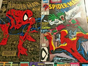 SPIDER-MAN#1-14 VF/NM LOT 1990  TODD MCFARLANE MARVEL COMICS