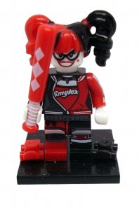 Harley Quinn Lego con Bate
