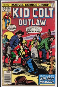 Kid Colt Outlaw #214 (1977) Kid Colt