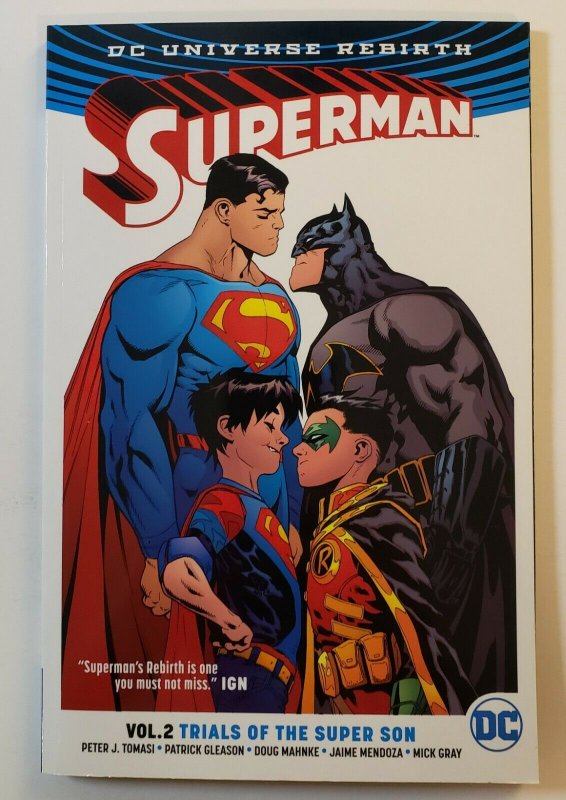 Superman DC Universe Rebirth Vol:2 Trials Of The Super Son TPB First Print NM