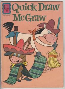 Quick Draw McGraw #9 (Jan-62) VG Affordable-Grade Quick Draw McGraw, Baba Looey