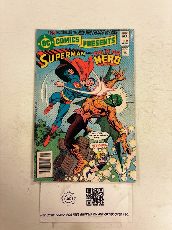 DC Comics Presents #44 VF DC Comic Books Superman Dial H for HERO 3 HH112