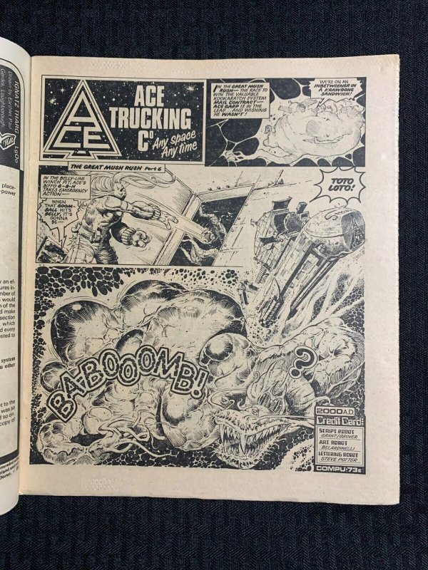 1982 March 20 2000 A.D. JUDGE DREDD #256 VG/FN 5.0 The Apocalypse War Cover