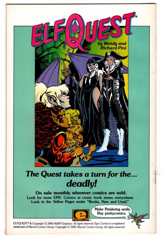 Elektra: Assassin #6 (1987) Elektra