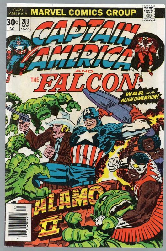 CAPTAIN AMERICA 203 VG-F Nov. 1976