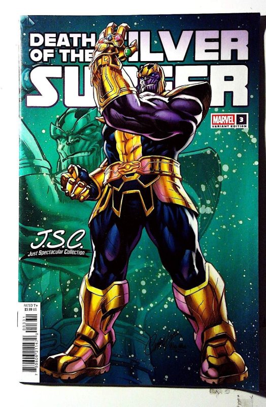 Death Silver Surfer #3 C 2025 Marvel JSC Thanos Var Galactus 1st Print Comic