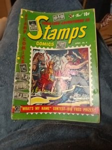 STAMPS COMICS #4 Youthful 1952 Hitler Holocaust Stories Thrilling Adventures In