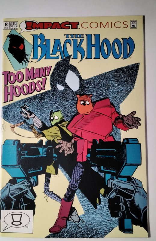 The Black Hood #8 (1992) Impact Comic Book J756