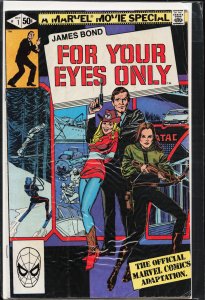 James Bond For Your Eyes Only #1 (1981) James Bond