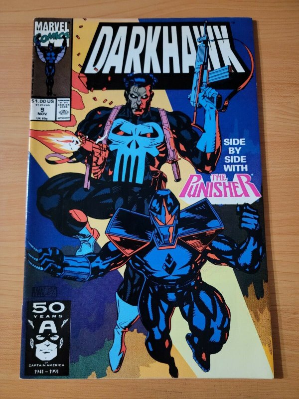 Darkhawk #9 Direct Market Edition ~ DOLLAR BIN ~ 1991 Marvel Comics 