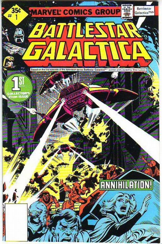 Battle Star Galactica #1 (Mar-79) VF/NM High-Grade Adama, Appolo, Baltar