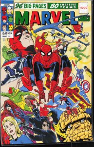 Marvel Comics #1000 Allred Cover (2019) Human Torch