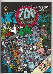 Zap #5 (Jan-73) NM Super-High-Grade Star Eyed Stella, The Checkered Demon, Mr...