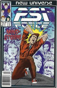 Psi-Force #9 Newsstand Edition (1987)