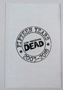 Image Comics THE WALKING DEAD #27 NM 15th Anniversary B&W virgin variant