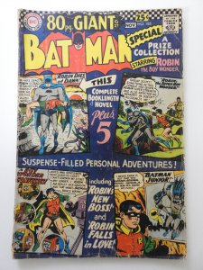 Batman #185  (1966) 5-Adventures! Solid GVG Condition!