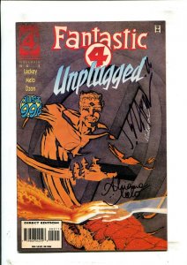 Fantastic Four Unplugged #2 - Signed Adriana Melo + Jim Calafiore (7.5) 1995