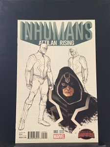 Inhumans: Attilan Rising #2 Incentive Dave Johnson Design Variant (2015)