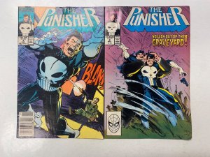 3 Punisher MARVEL comic books #4 8 9 44 KM15