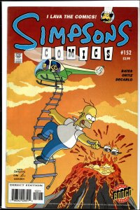 Simpsons Comics #152 (2009) Homer Simpson