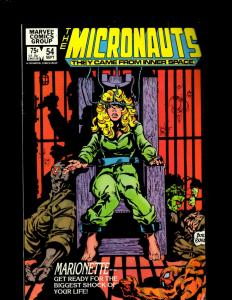 12 The Micronauts Marvel Comic Books #22 23 24 25 26 27 28 29 30 31 32 33 JF25