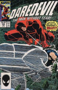 Daredevil #250 VF/NM ; Marvel | 1st Bullet