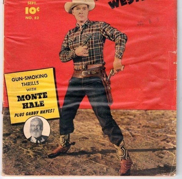 Monte Hale Western 52  strict  VG+ 4.5   Affordable-Grade 1950  ~Gabby Hayes~