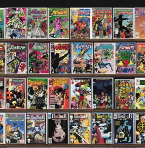 Huge Lot 150+ Comics with Silver Surfer, The Punisher, The Avengers & More!