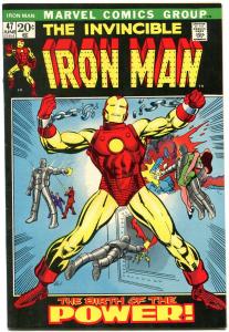 IRON MAN #47 1972-Origin of Iron Man-Marvel Nice tight copy VF