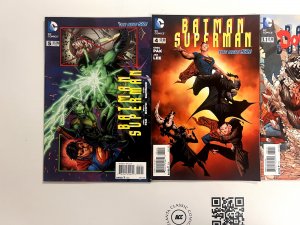 3 Bat-Man & Super-Man DC Comic Books#3.1 4 5  Wonder-Woman Flash Robin 16 JS10