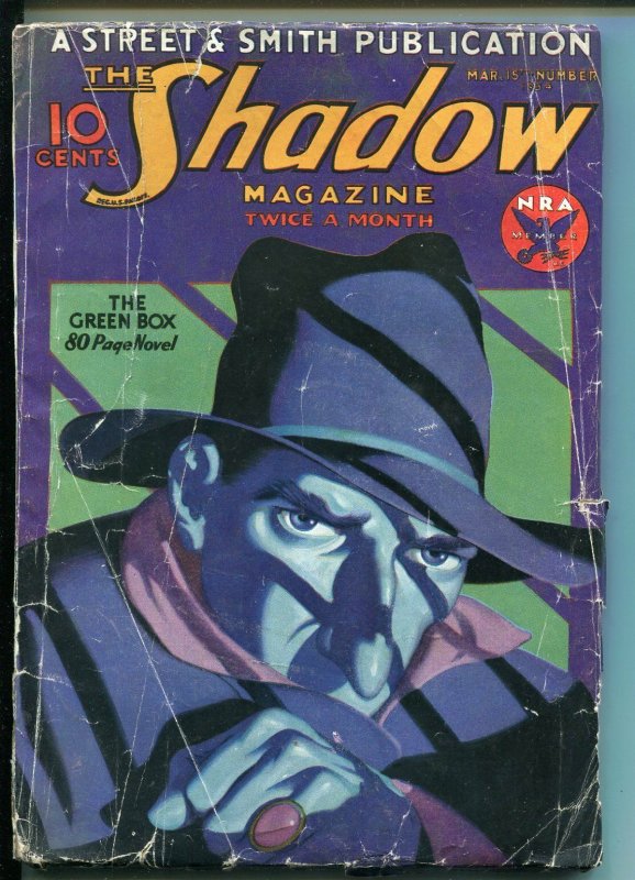 SHADOW-05/15/1934-MAXWELL GRANT-RARE ISSUE-good