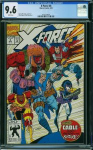 X-Force #8 (1992) CGC 9.6 NM+
