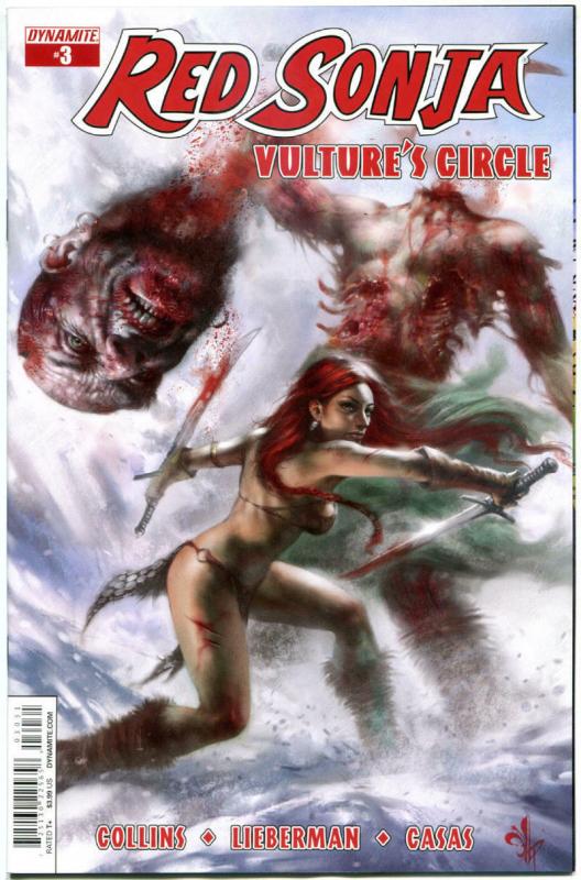 RED SONJA Vulture's Circle #3 C, NM-, She-Devil, Parrillo, 2015,more RS in store