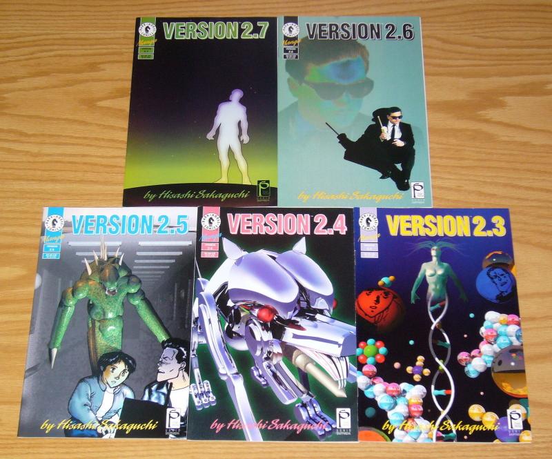 Version 1.1-1.8 & 2.1-2.7 VF/NM complete series  dark horse studio proteus manga
