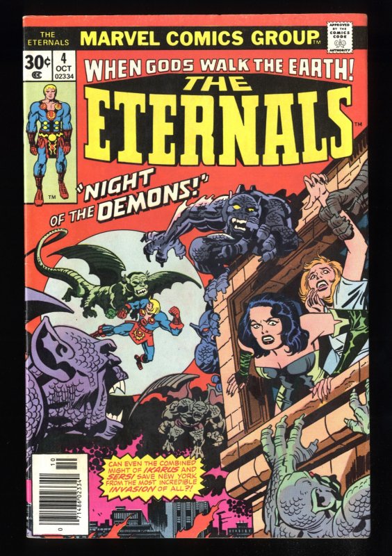 Eternals #4 VF- 7.5 2nd Sersi!