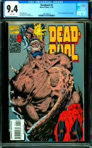 Deadpool #4 CGC Graded 9.4