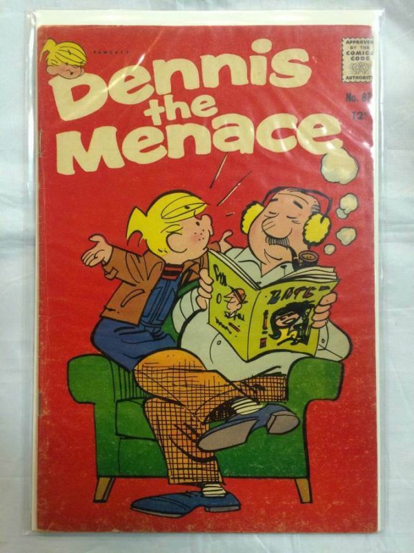 Dennis the Menace #87 Comic Book Fawcett 1966