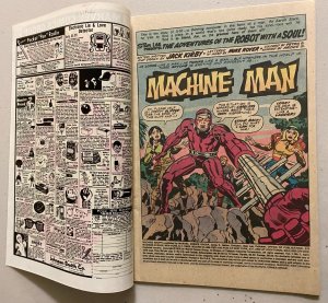 Machine Man #1 newsstand 8.0 (1978)