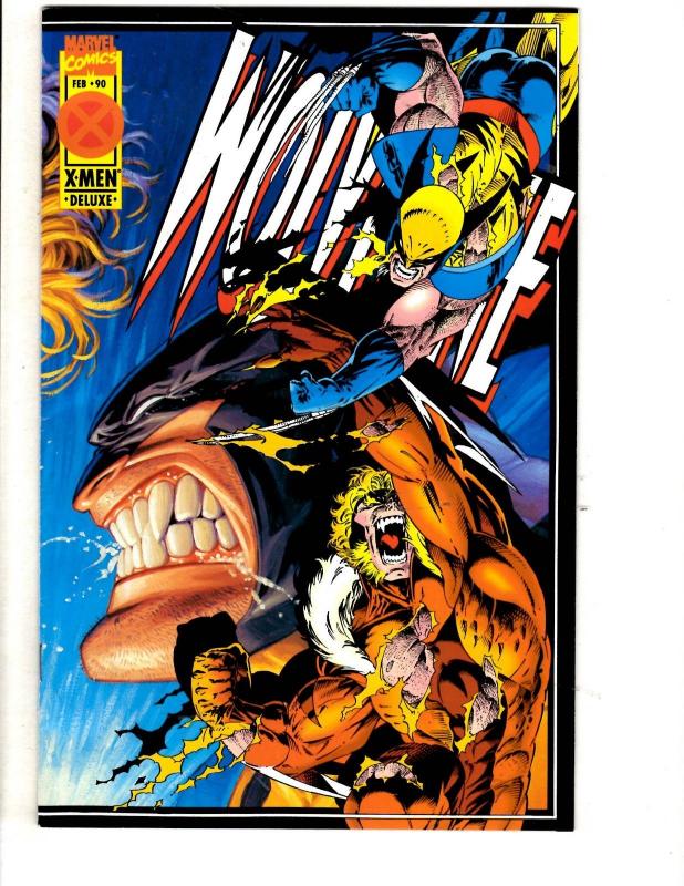 Lot Of 10 Wolverine Marvel Comic Books # 86 87 88 89 90 91 92 93 94 95 X-Men MF8