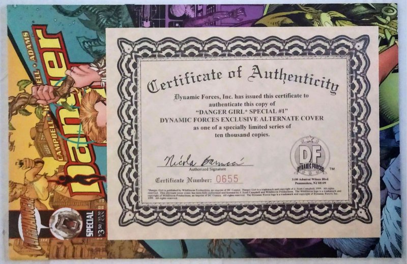 Danger Girl Special #1 (NM)(2000)