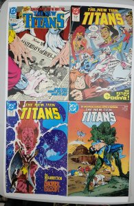 New Teen Titans 11, 28, 44 & 79 four comics for one money