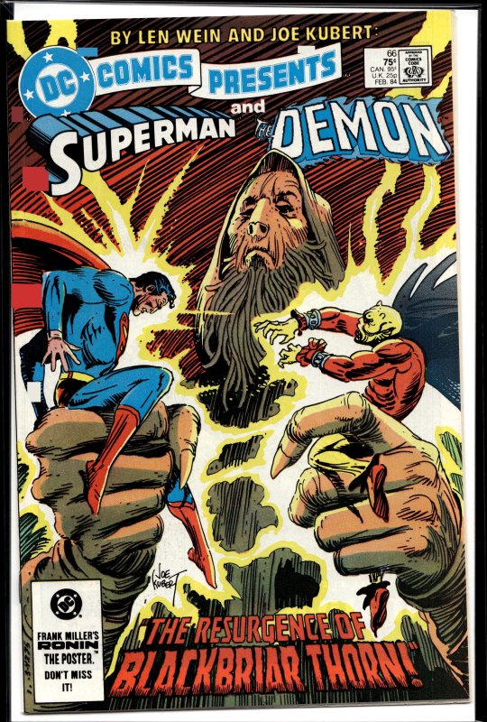 DC Comics Presents #66 (1984) The Demon