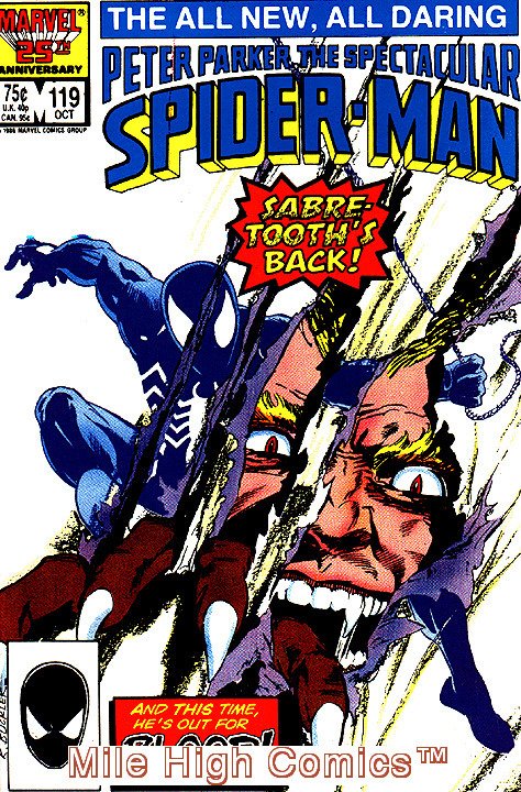 PETER PARKER (1976 Series)  (SPECTACULAR SPIDER-MAN) #119 Very Fine Comics Book