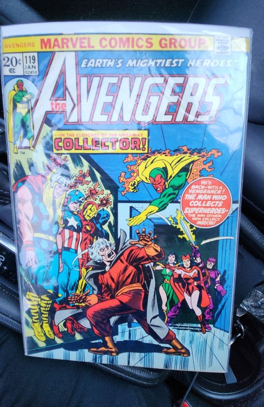 The Avengers #119 (1974) 1st Collector in Avengers