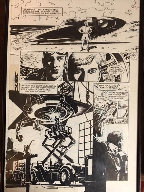 STARMAN #77 PAGE 13 PETER SNEJBERG JACK KNIGHT! 1950'S STARMAN!