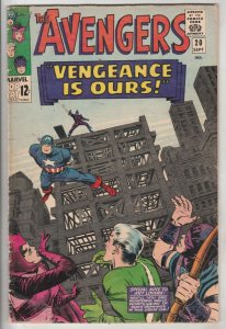 Avengers, The #20 (Sep-65) FN Mid-Grade Avengers